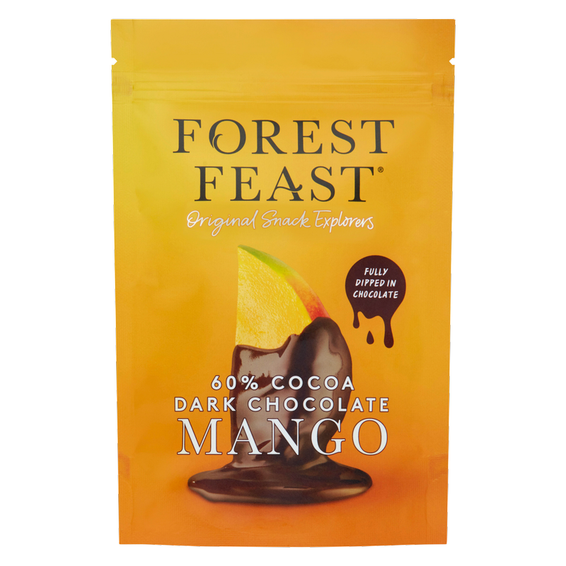 Forest Feast 60% Cocoa Dark Chocolate Mango, 100g