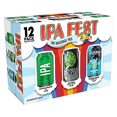 Anheuser-Busch IPA Fest Variety Pack 12pk 12oz Can