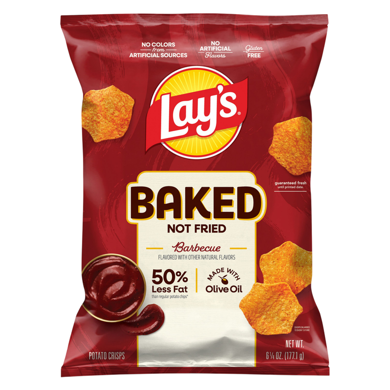 Lay's Baked Barbeque Potato Chips 6.25oz