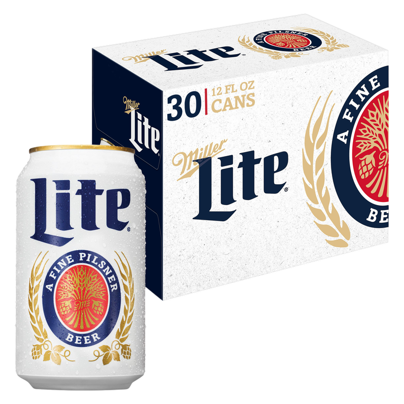 Miller Lite 30pk 12oz Can 4.2% ABV