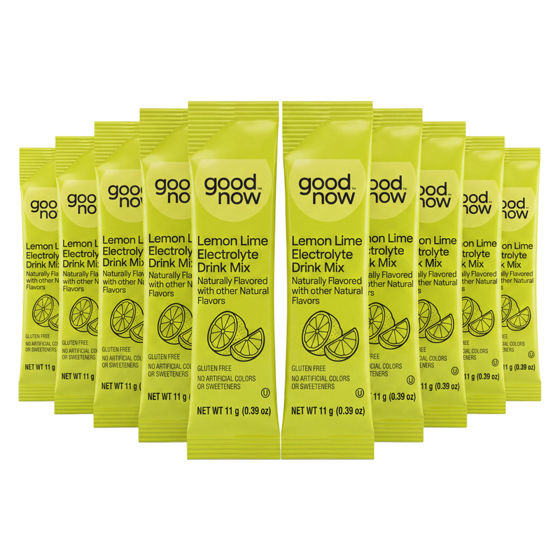 Goodnow Lemon Lime Electrolyte Drink Mix-10ct