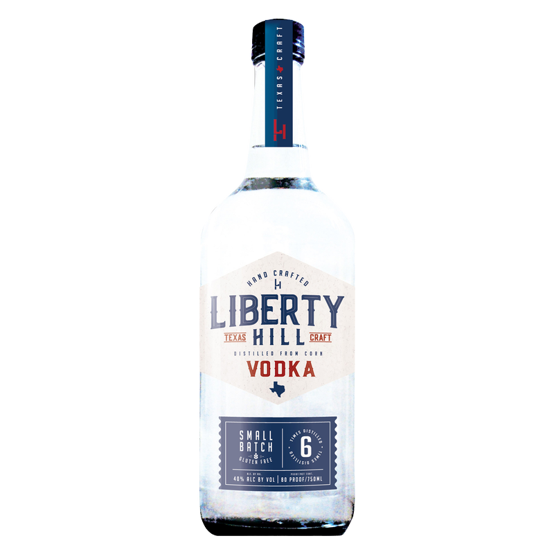 Liberty Hill Vodka 750ml (80 Proof)
