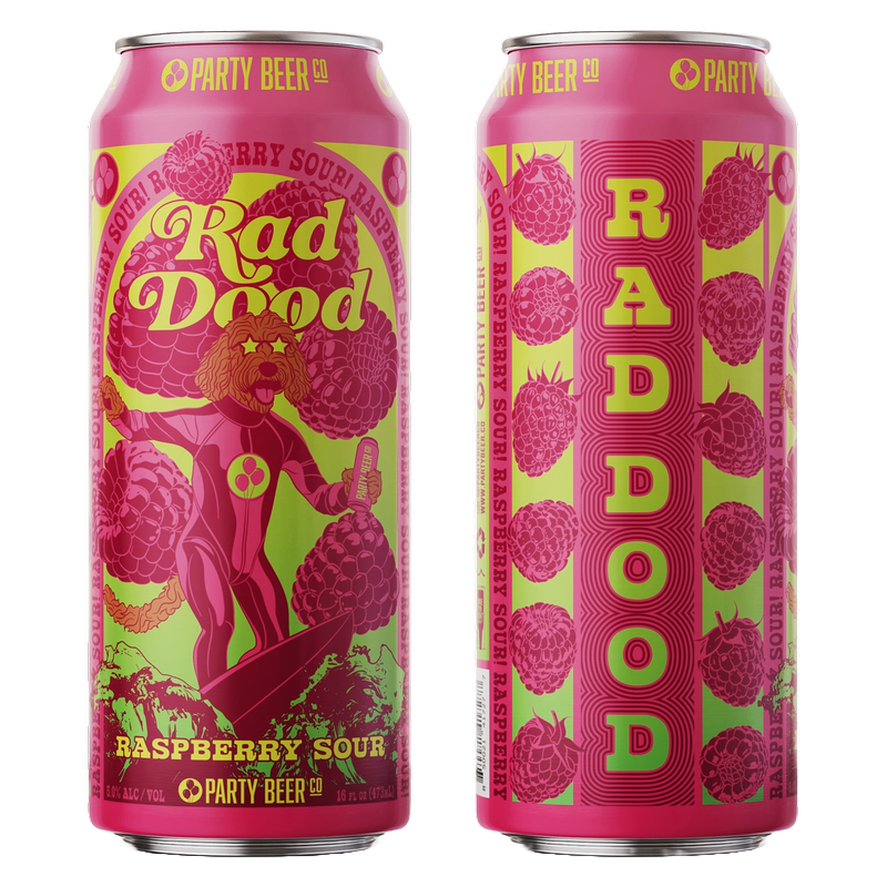 Party Beer Rad Dood Sour 4pk 16oz Can 5% ABV