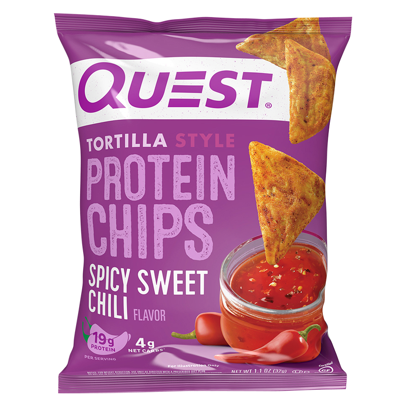 Quest Spicy Sweet Chili Tortilla Chip 1.1oz