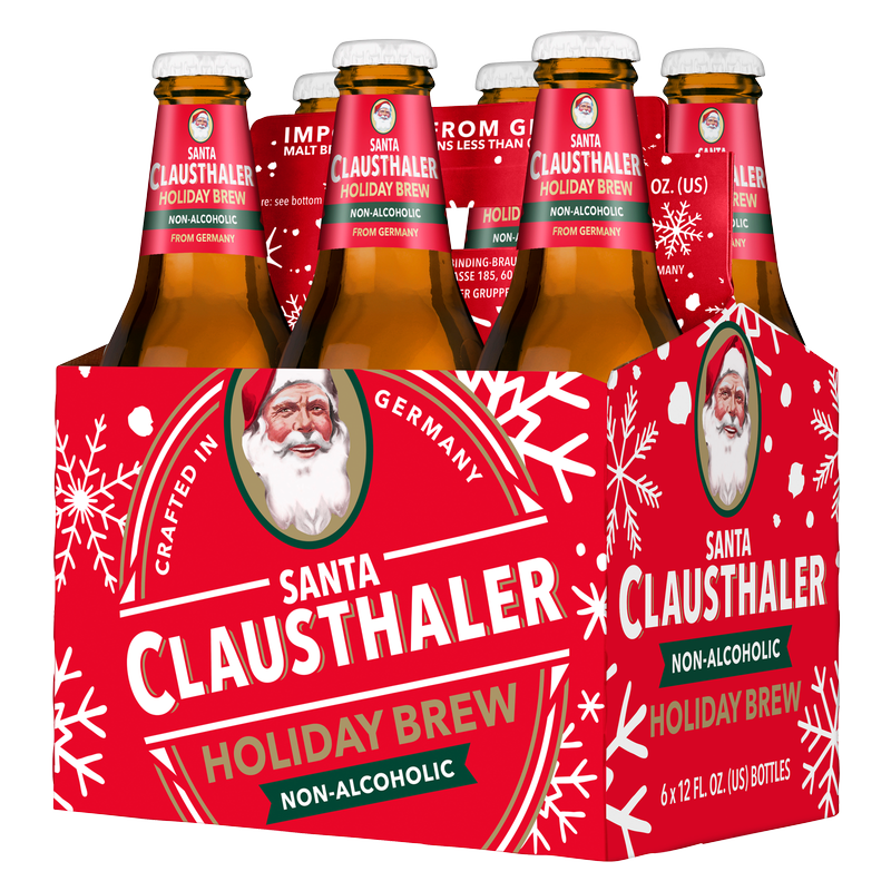 Clausthaler Santa Clausthaler Holiday Brew Non-Alcoholic 6pk 12oz Btl