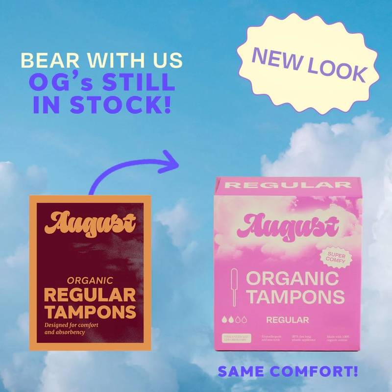 August Regular Tampons, 16ct