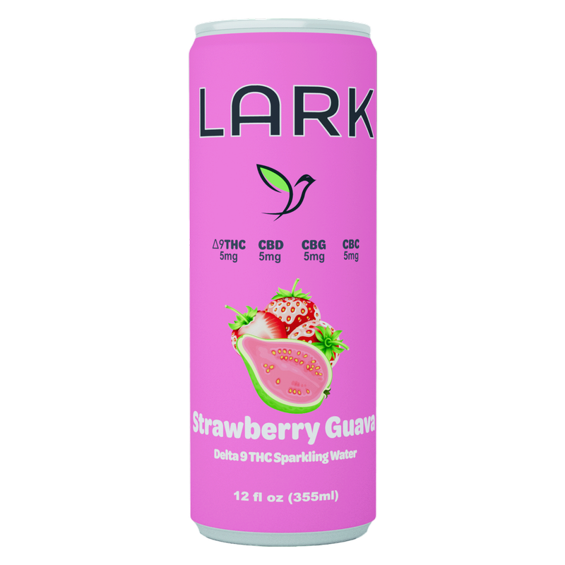 Lark THC 5mg Strawberry-Guava  Seltzer 4pk 12oz Can