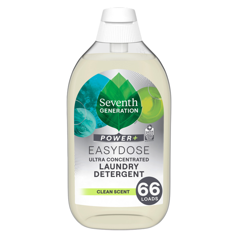 Seventh Generation EasyDose Clean Scent Ultra Concentrated Laundry Detergent 23.1oz