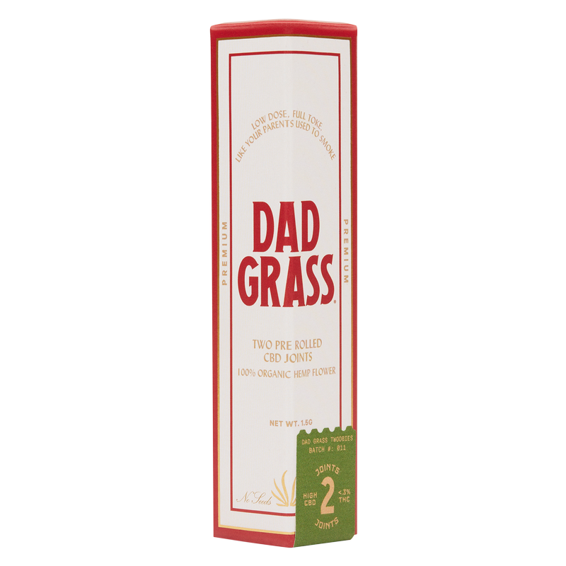 Dad Grass Hemp CBD Pre-Rolled Twoobie (2 Joints)