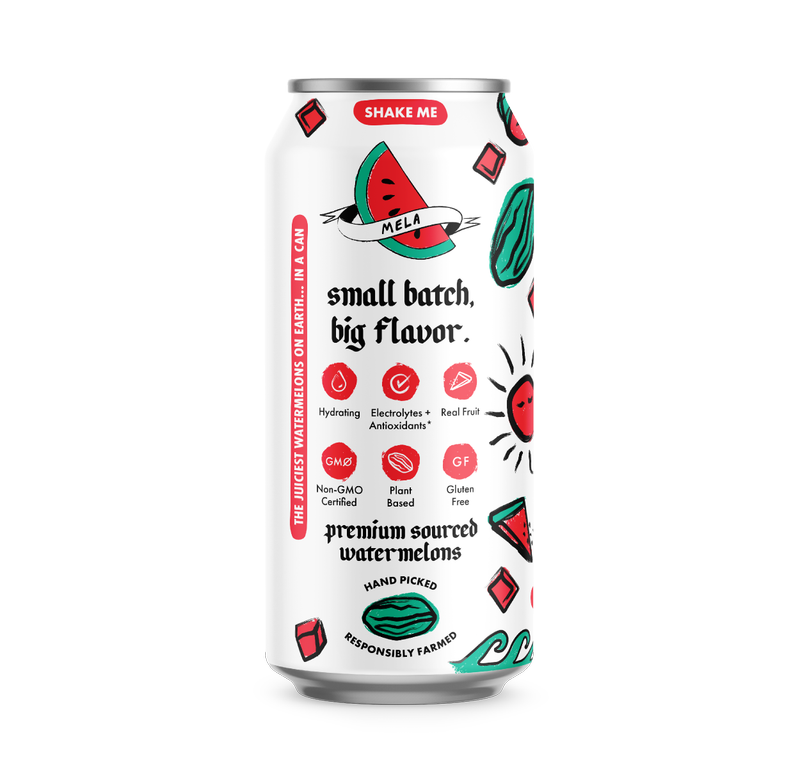 Mela Water Watermelon Original 16.9oz Can