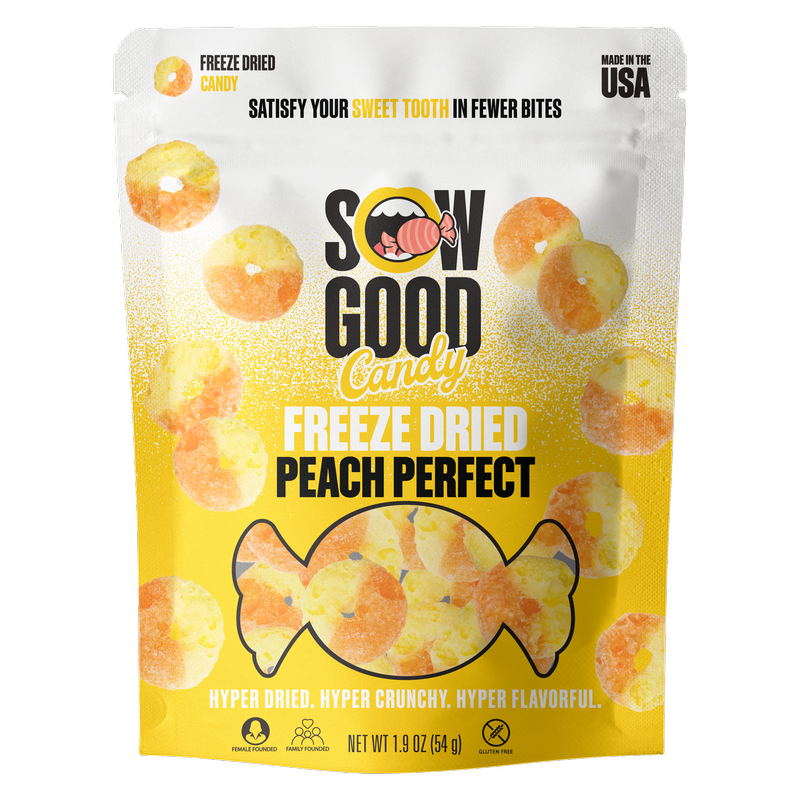 SOW Good Freeze Dried Peach Perfect 1.9oz
