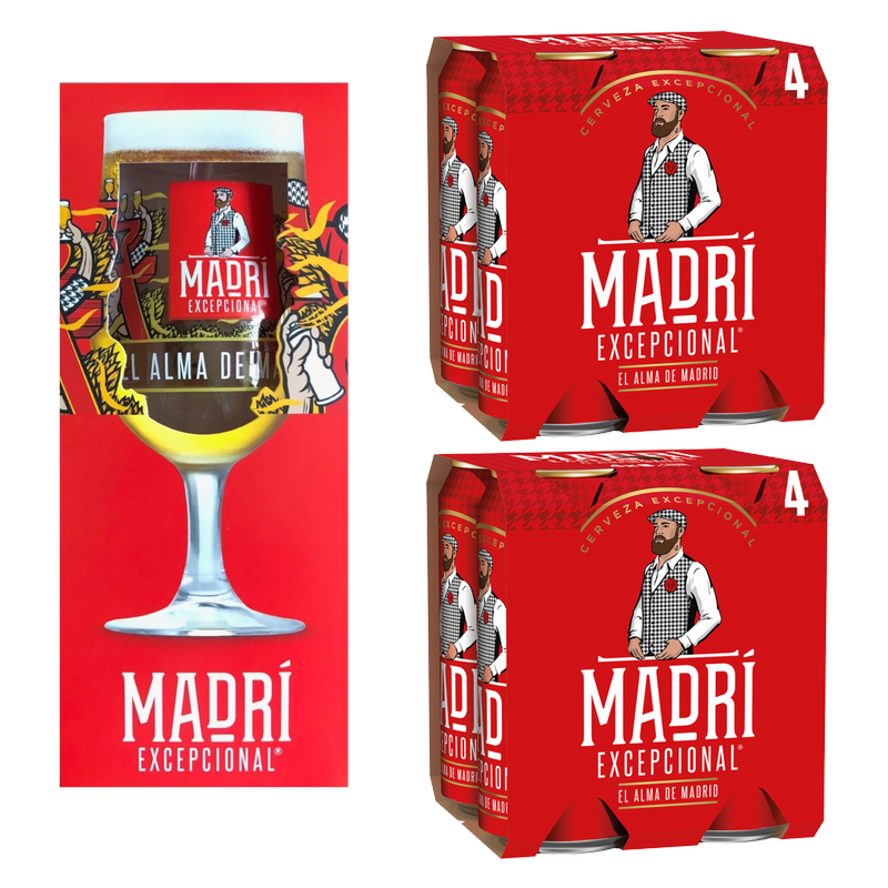 Madri Limited Edition Pint Glass Bundle