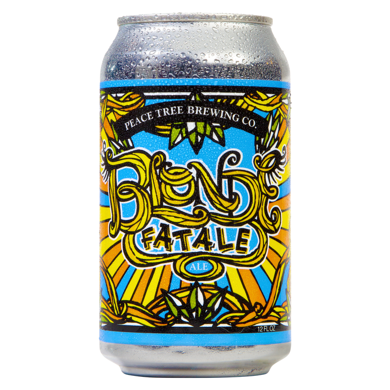 Peace Tree Blonde Fatale, paquete de 6 latas de 12 oz, Alc. 8.5% Vol.