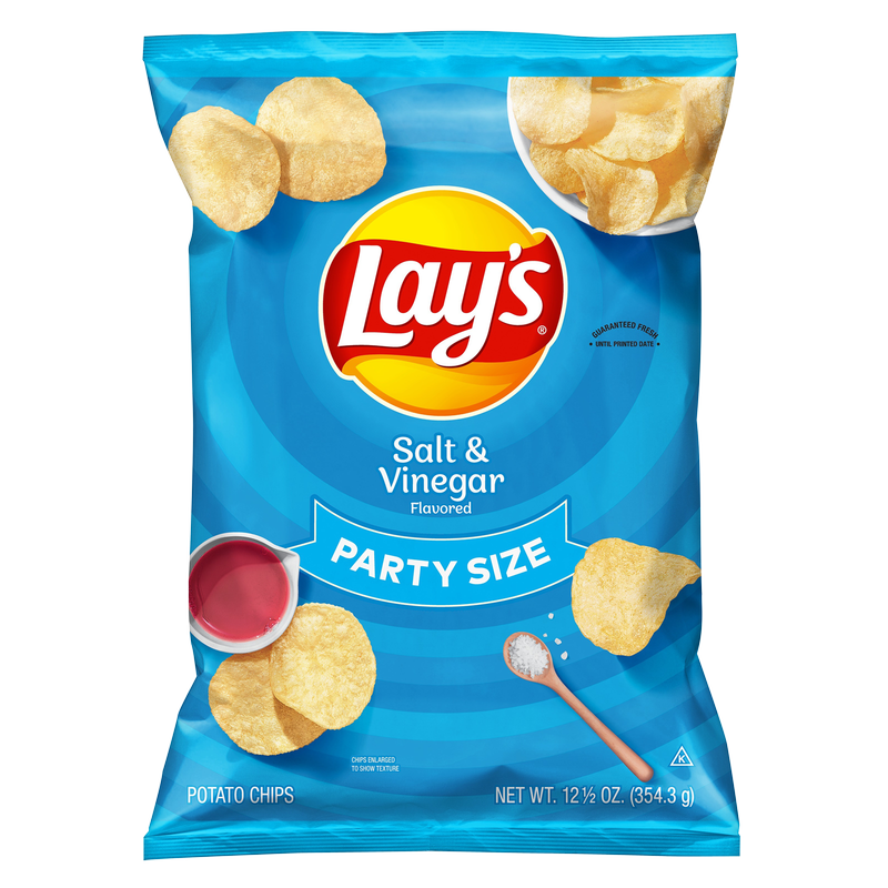 Lay's Salt & Vinegar Potato Chips 12.5oz