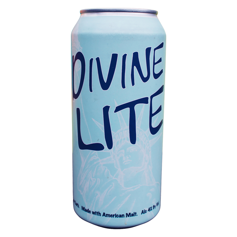 Divine Science Divine Lite Lager 4pk 16oz Can 4% ABV