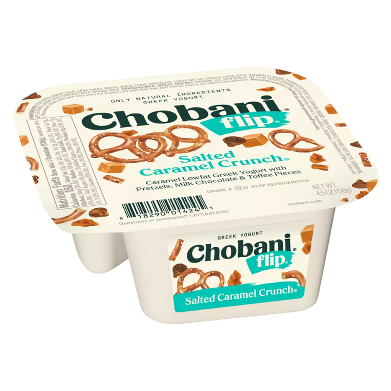 Chobani Flip Salted Caramel Crunch Low-Fat Greek Yogurt - 4.5oz