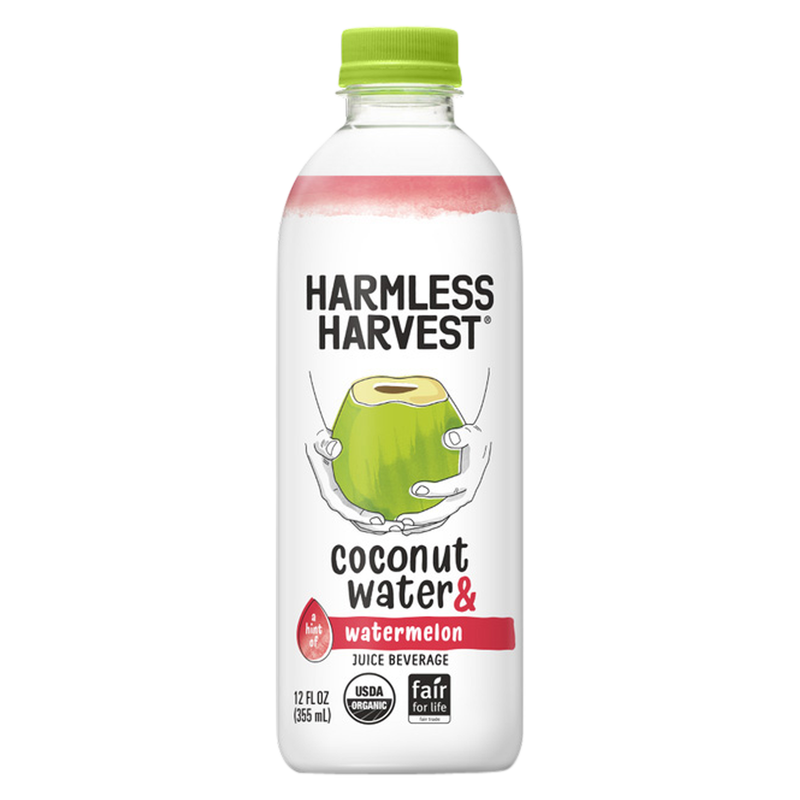 Harmless Harvest Watermelon Coconut Water 12oz