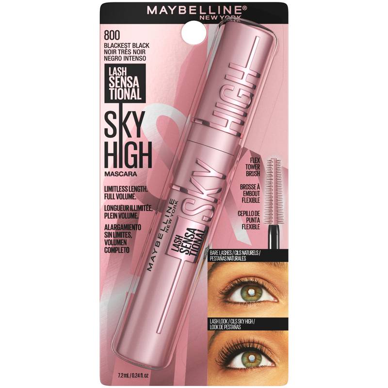 Maybelline Lash Sensational Sky High Lengthening Mascara Blackest Black