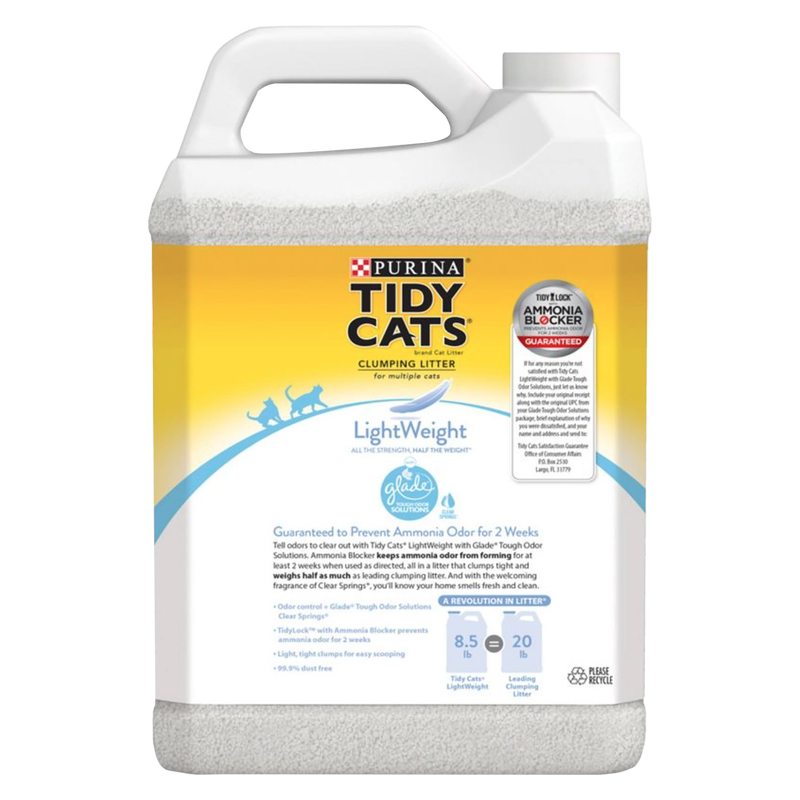 Tidy Cat Glade Clear Spring Lightweight Cat Litter 8.5lb