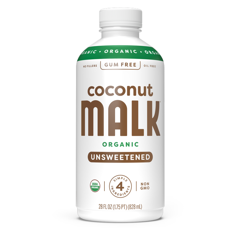 MALK Organic Unsweetened Coconut 28oz Btl