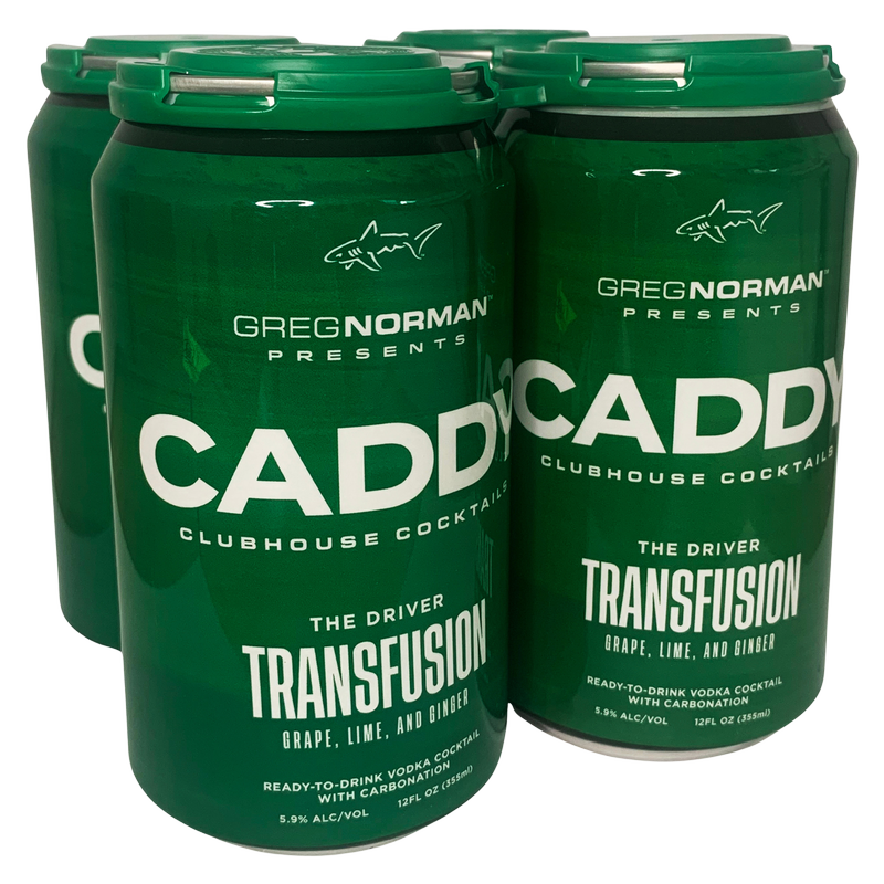 Caddy Clubhouse Cocktails Transfusion 4pk 12oz Can 5.9% ABV