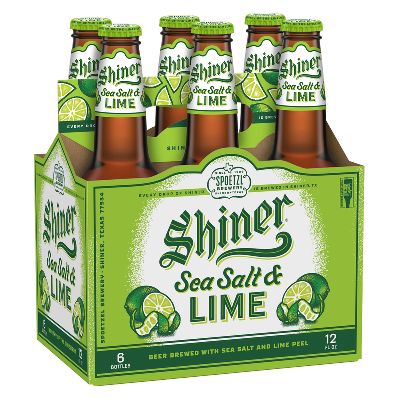 Shiner Sea Salt & Lime Lager 6pk 12oz Bottle 4% ABV