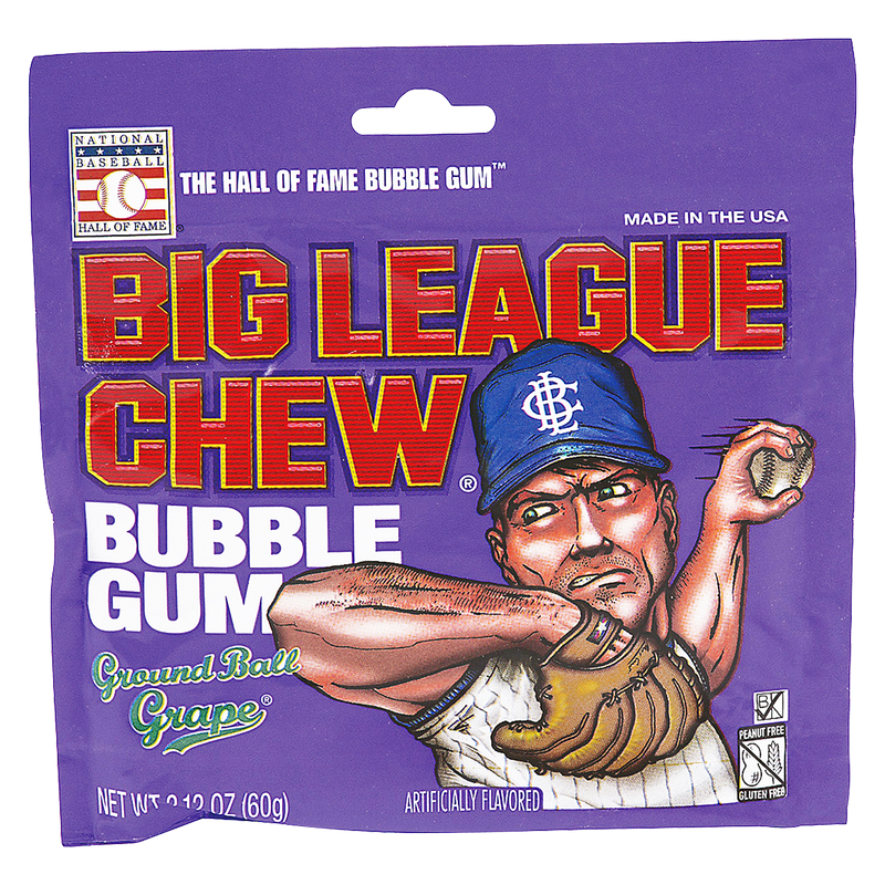 Big League Chew Grape 2.12oz