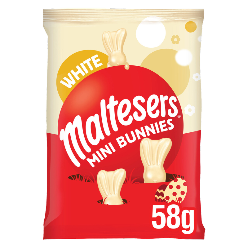 Maltesers White Chocolate Bunnies, 58g