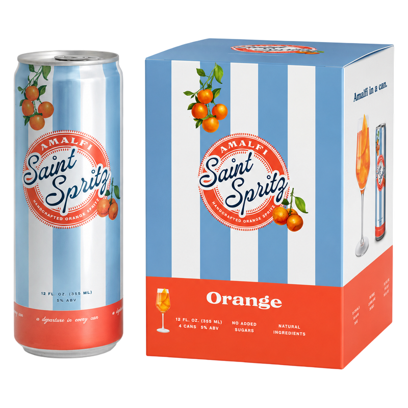 Saint Spritz Amalfi 4pk 12oz Cans 5% ABV