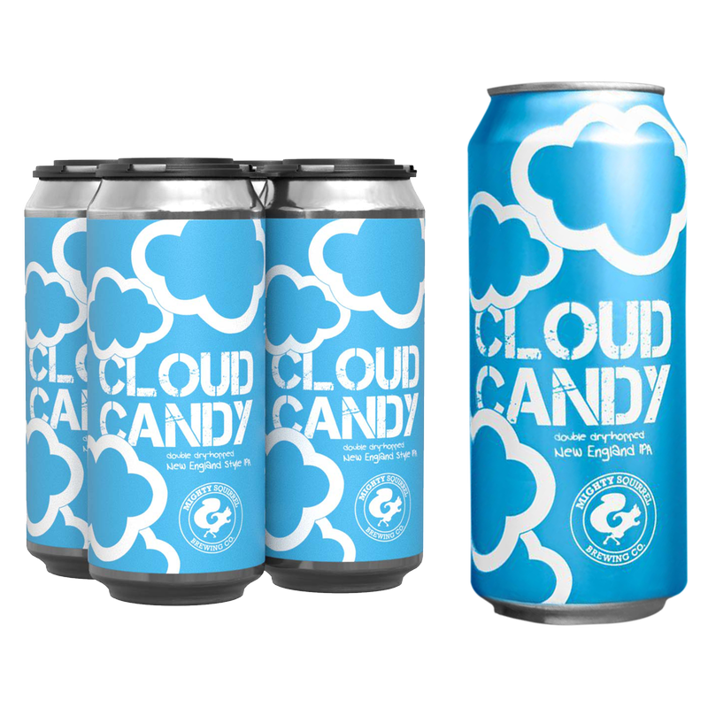 Mighty Squirrel Cloud Candy IPA 4pk 16oz Can 6.5% ABV