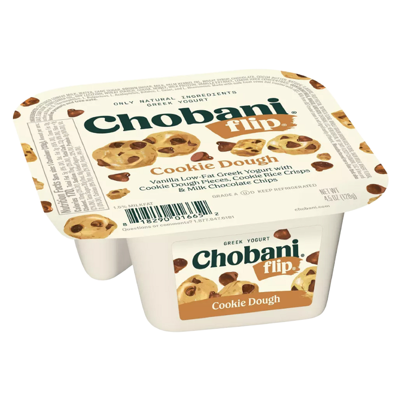 Chobani Flip Cookie Dough Greek Yogurt - 4.5oz 