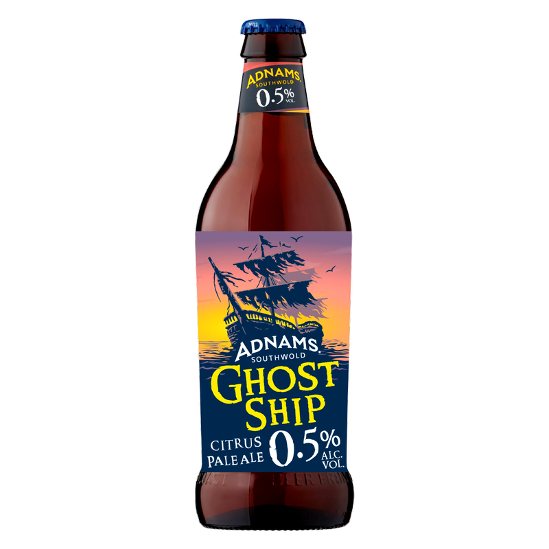 Adnams Ghost Ship Pale Ale 0.5%, 500ml
