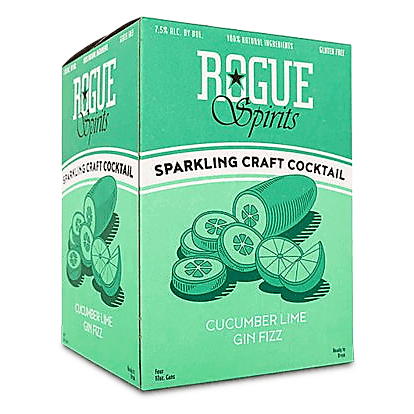 Rogue Cucumber Lime Gin Fizz 4pk 12oz Can