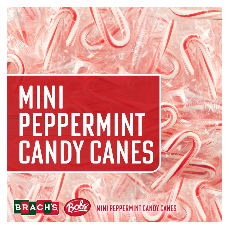 Brach's Bob's Mini Peppermint Candy Canes 35ct