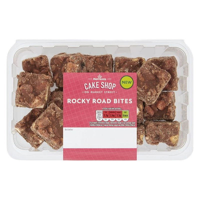 Morrisons Rocky Road Bites, 195g