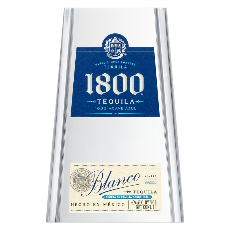 1800 Tequila Blanco 1L (80 Proof)