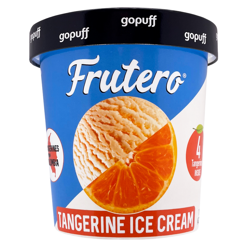 Frutero Tangerine 'n Cream Ice Cream Pint 16oz