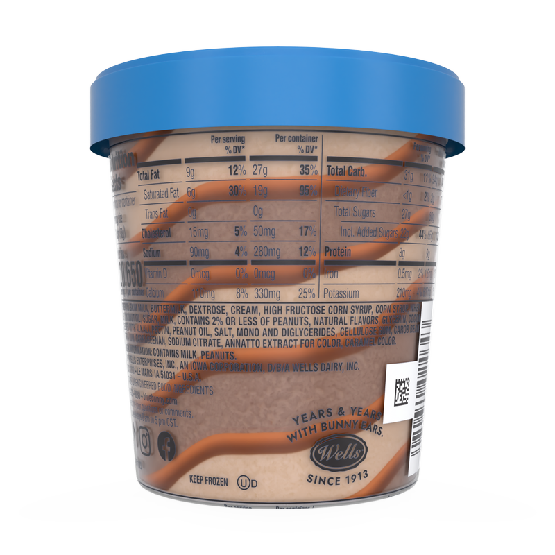 Blue Bunny Candy Bar Twist Pint, 16 oz