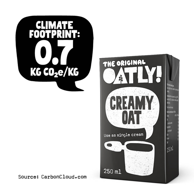 Oatly Creamy Oat, 250ml