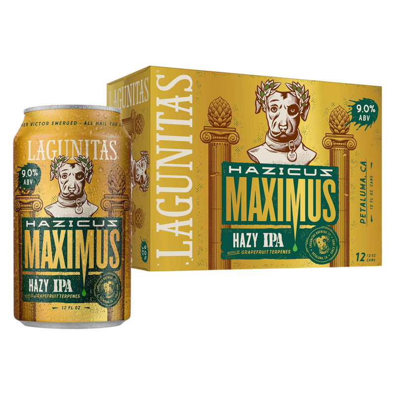 Lagunitas Maximum Hazy IPA 12pk 12oz Can 9% ABV