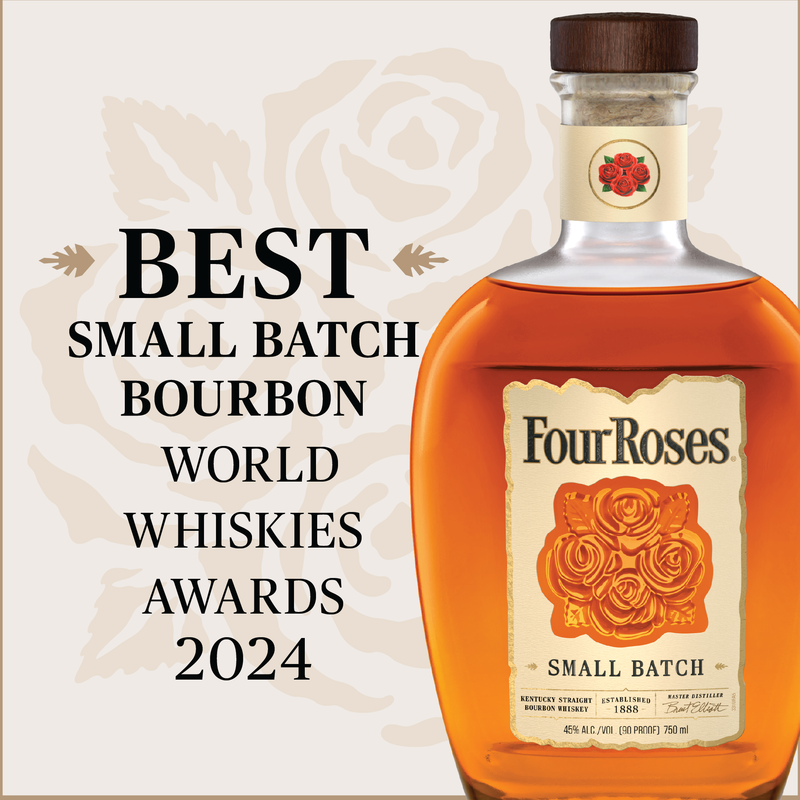 Four Roses Small Batch Bourbon Gift Set, 750 ml Bottle with Neat Taster & Four Roses Small Batch Select 50 ml