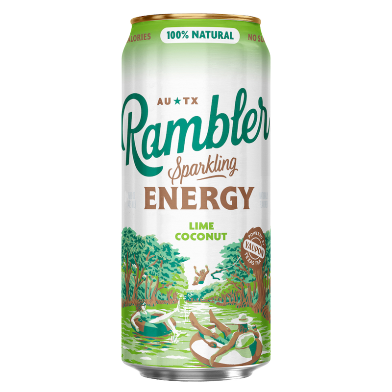 Rambler Energy Sparkling Lime Coconut 16oz