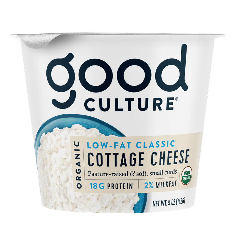 Good Culture Organic 2% Low-fat Cottage Cheese - 5oz