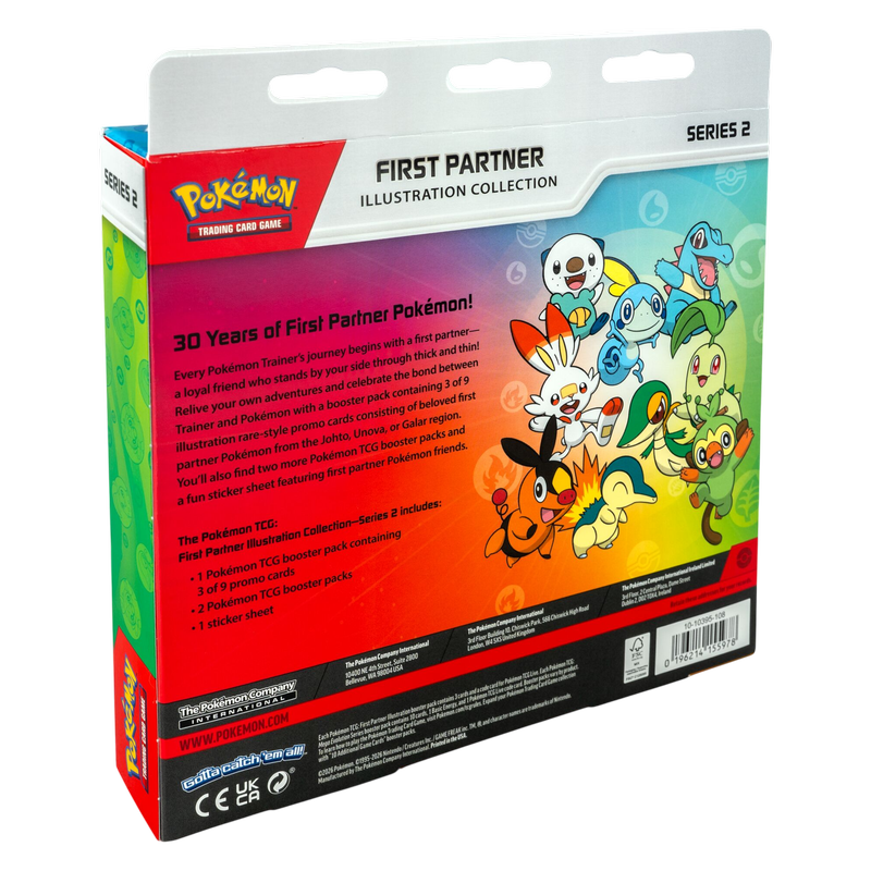 Pokémon First Partner Illustration Collection Series 2