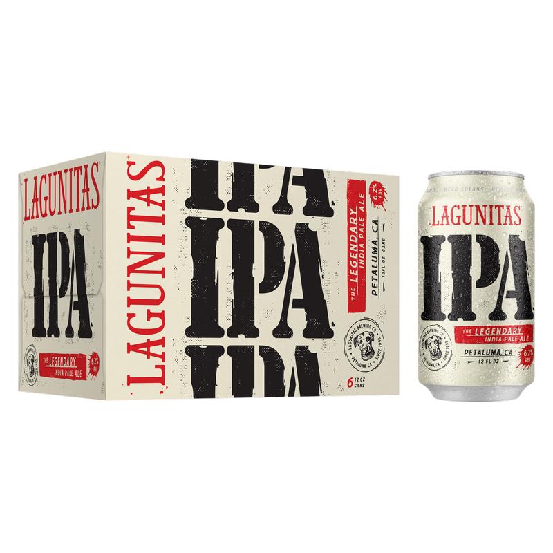 Lagunitas Brewing Company IPA 6pk 12oz Can 6.2% ABV