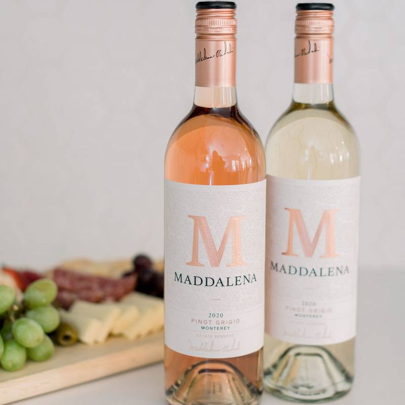 Maddalena Monterey Pinot Grigio White Wine 750 ml