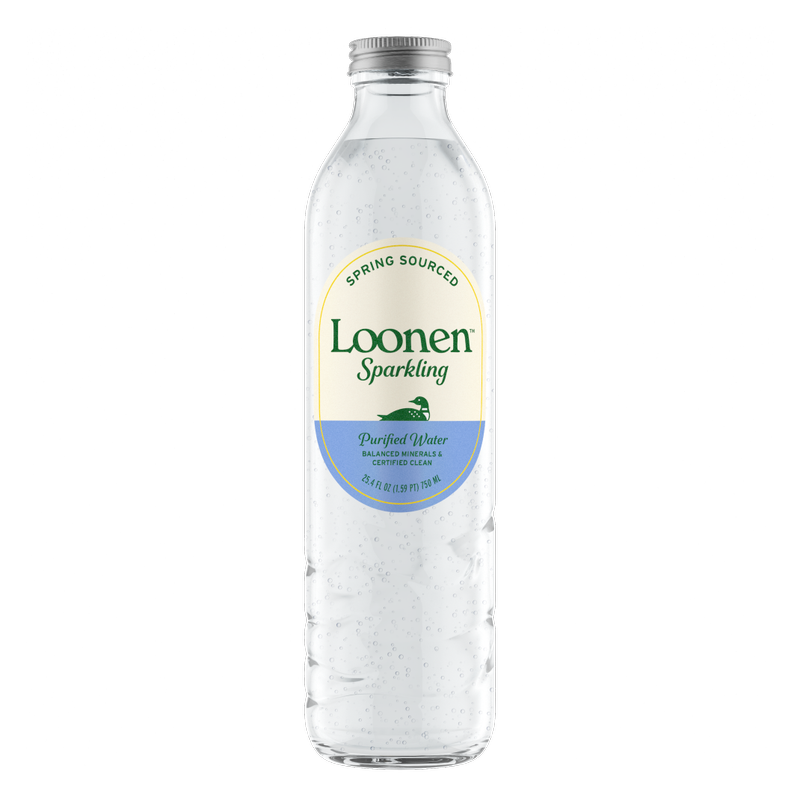 Loonen Sparkling Water 750mL Glass Bottle
