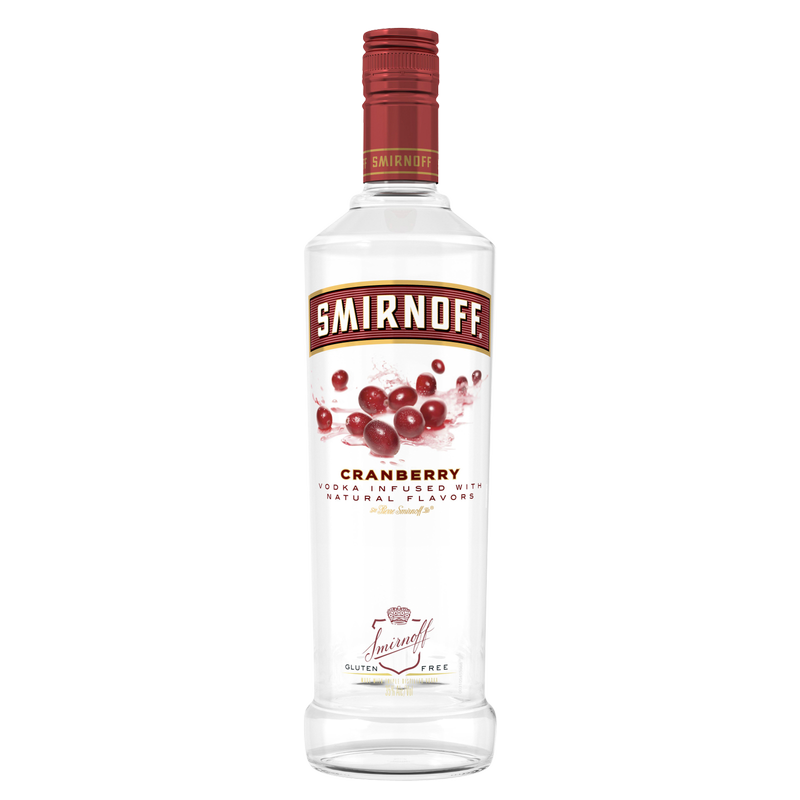 Smirnoff Cranberry Vodka 750ml