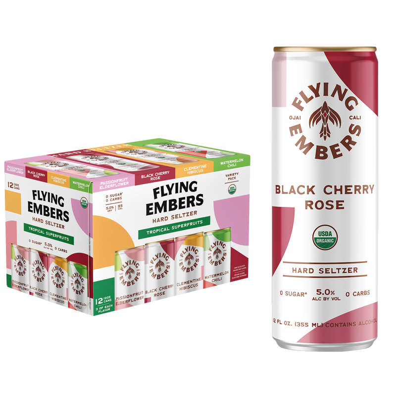 Flying Embers Hard Seltzer Variety 12pk 12oz Can 5.0% ABV