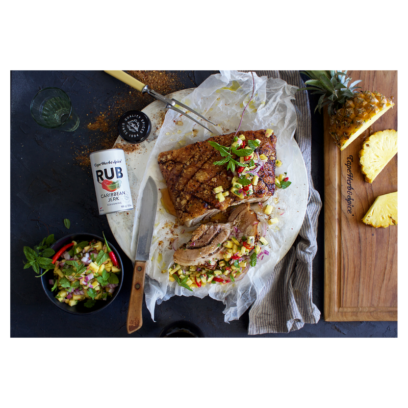 Cape Herb Spice Rub Caribbean Jerk Seasoning, 100g Food